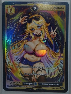 VCard Divine Chaos - 1st Edition - Rare Power 9 Holo Arielle