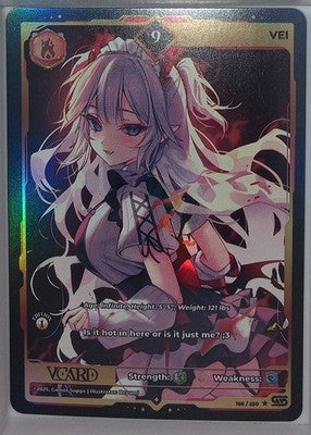 VCard Awakened Worlds - 1st Edition - Rare Power 9 Vei Holo