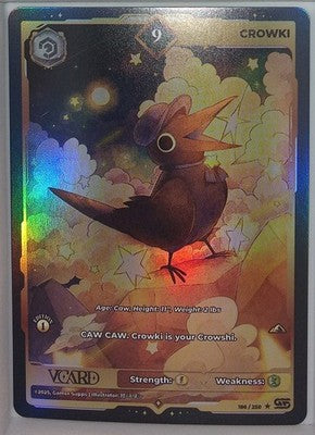 VCard Awakened Worlds - 1st Edition - Rare Power 9 Crowki Holo