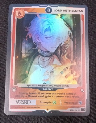 GamerSupps VCard Rising Stars 1st Edition - Power 8 Lord Aethelstan Holo 052/190