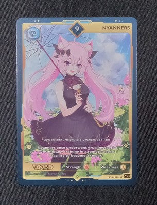 GamerSupps VCard Rising Stars 1st Edition - Rare Power 9 Nyanners - 020/190