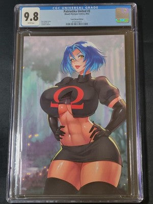 Patriotika United #3 CGC 9.8 Team Omega Edition Virgin Variant