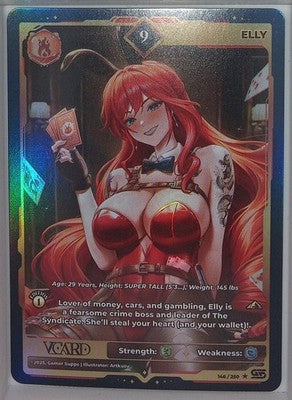 GamerSupps VCard Awakened Worlds - 1st Edition - Rare Power 9 Elly Holo