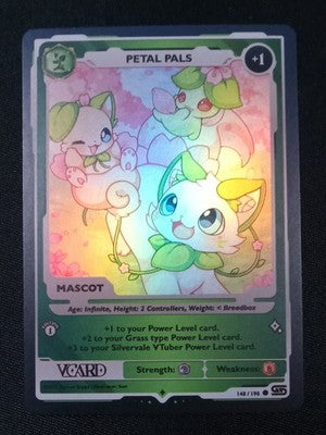 GamerSupps VCard Rising Stars 1st Edition - Petal Pals Holo Mascot - 140/190