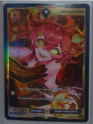 VCard Divine Chaos - 1st Edition - Rare Power 9 Holo FroggyLoch