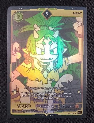 GamerSupps VCard Rising Stars 1st Edition - Power 9 Meat Holo 038/190
