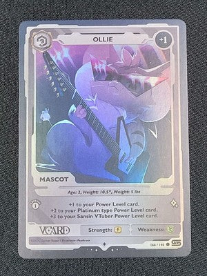 GamerSupps VCard Rising Stars 1st Edition - Ollie Holo Mascot - 166/190