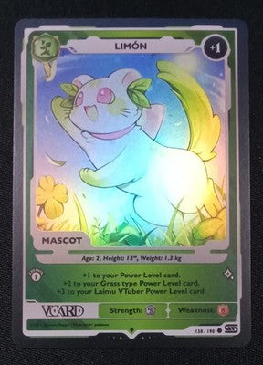 GamerSupps VCard Rising Stars 1st Edition - Limón / Limon Holo Mascot - 138/190