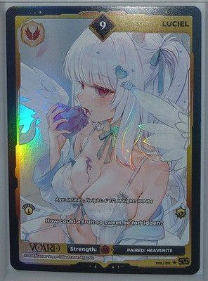 VCard Divine Chaos - 1st Edition - Rare Power 9 Holo Luciel