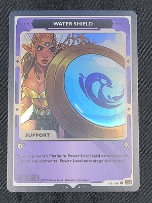 GamerSupps VCard Rising Stars 1st Edition - Water Shield Holo Support - 170/190