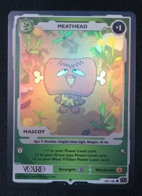 GamerSupps VCard Rising Stars 1st Edition - Meathead Holo Mascot - 139/190
