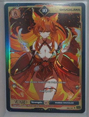 VCard Divine Chaos - 1st Edition - Ultra Rare Power 10 SmugAlana