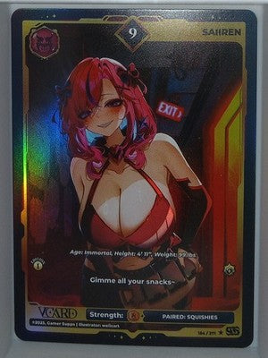 VCard Divine Chaos - 1st Edition - Rare Power 9 Holo Saiiren