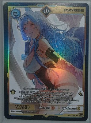 VCard Rising Stars - 1st Edition - Ultra Rare Power 10 FoxyReine