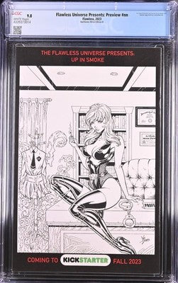 Flawless Universe Preview CGC 9.8 Bad Bunny Metal Edition B Harley Quinn Cosplay