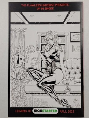 Flawless Universe Preview Prototype 1/1 Dollhouse Collector's Cover Barbie