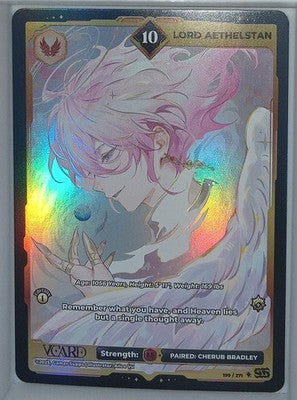VCard Divine Chaos - 1st Edition - Ultra Rare Power 10 Lord Aethelstan