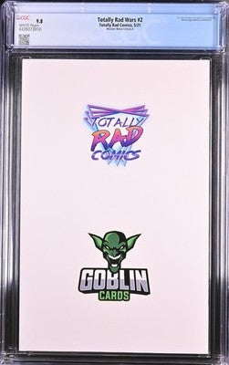 Totally Rad Wars #2 CGC 9.8 Wrecker Metal Edition A Noble 5 Virgin Variant