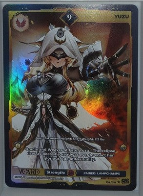 VCard Divine Chaos - 1st Edition - Rare Power 9 Holo Yuzu