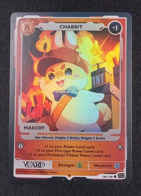 GamerSupps VCard Rising Stars 1st Edition - Chabbit Holo Mascot - 146/190