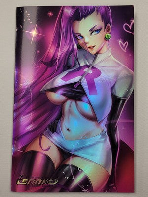 Flawless Universe Smoke #1 Pokémon Team Rocket's Jessie Foil Variant