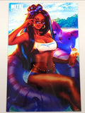 Zenescope Sun Khamunaki Trainer Nessa Pokémon Catch 'em Cosplay Metal Ltd 15