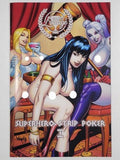 Faro's Lounge Strip Poker Finals Vampirella Emma Frost Harley Quinn