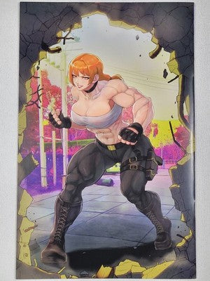 Mt Olympus Mad Wolf and Cop #1 Who Covers Who Variant Shikarii Jill Valentine
