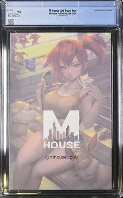 M House Artbook CGC 9.8 Trainer Edition B Pokémon Misty Cosplay