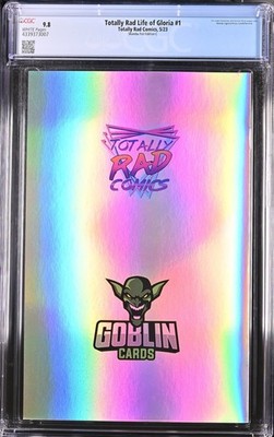 Totally Rad Life of Gloria #1 CGC 9.8 Shambu Foil Edition C Noble 9 Virgin