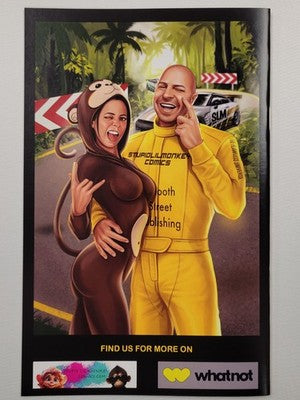 Flawless Universe Smoke #1 Dress-Up Collector's Cover Topless Variant