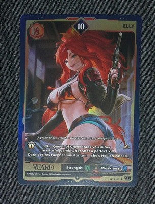 GamerSupps VCard Awakened Worlds - 1st Edition - Ultra Rare Power 10 Elly