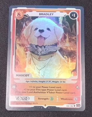 GamerSupps VCard Rising Stars 1st Edition - Bradley Holo Mascot - 144/190