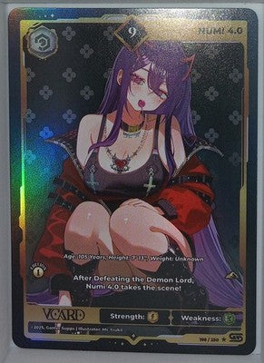 VCard Awakened Worlds - 1st Edition - Rare Power 9 Numi 4.0 Holo