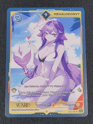 GamerSupps VCard Rising Stars 1st Edition - Rare Power 9 MegalodonVT - 017/190