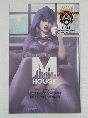 M House Peyton Blue #1 Raven Tea Time Cosplay Virgin Variant