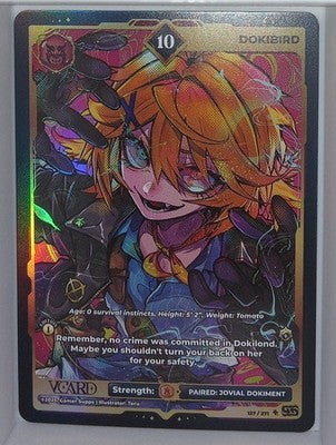 VCard Divine Chaos - 1st Edition - Ultra Rare Power 10 Dokibird