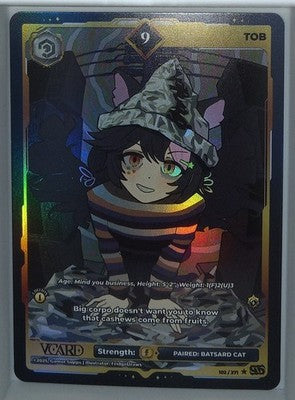 VCard Divine Chaos - 1st Edition - Rare Power 9 Holo Tob