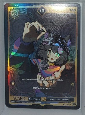 VCard Divine Chaos - 1st Edition - Ultra Rare Power 10 Tob