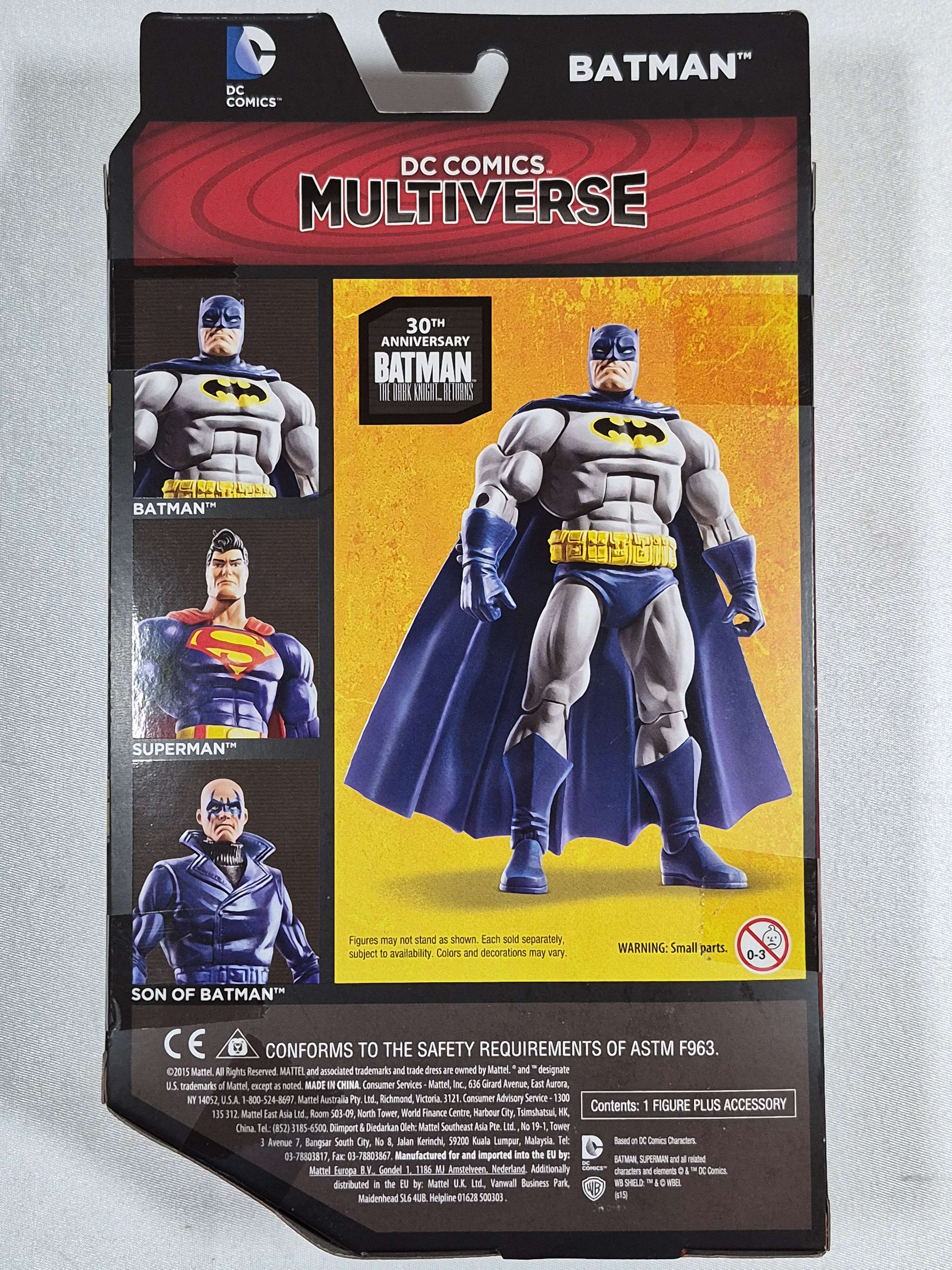 DC Comics Multiverse BATMAN The Dark Knight Returns 30th Anniversary Edition