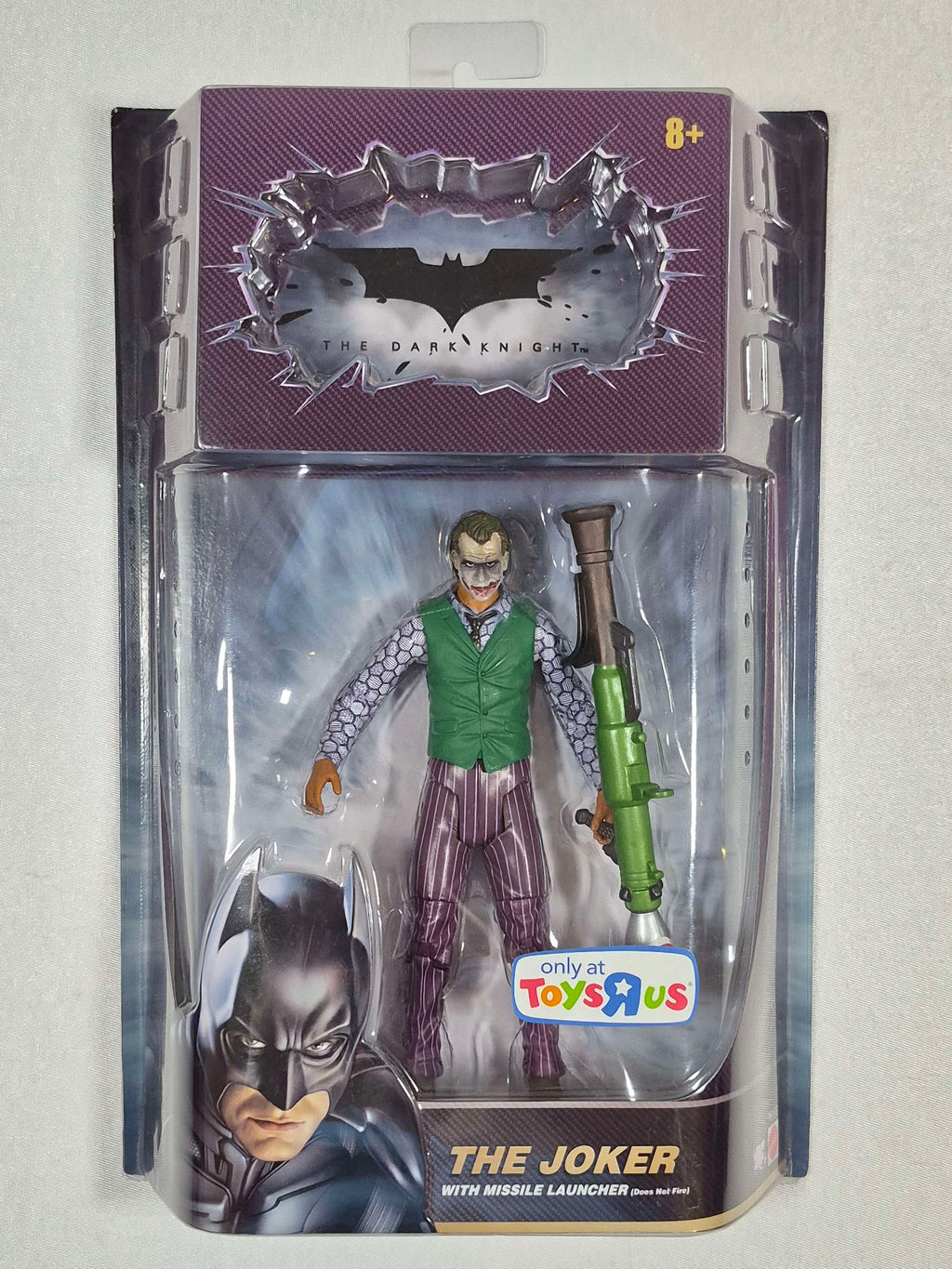 DC Comics The Dark Knight The Joker with Missile Launcher Toys R Us Exclusive