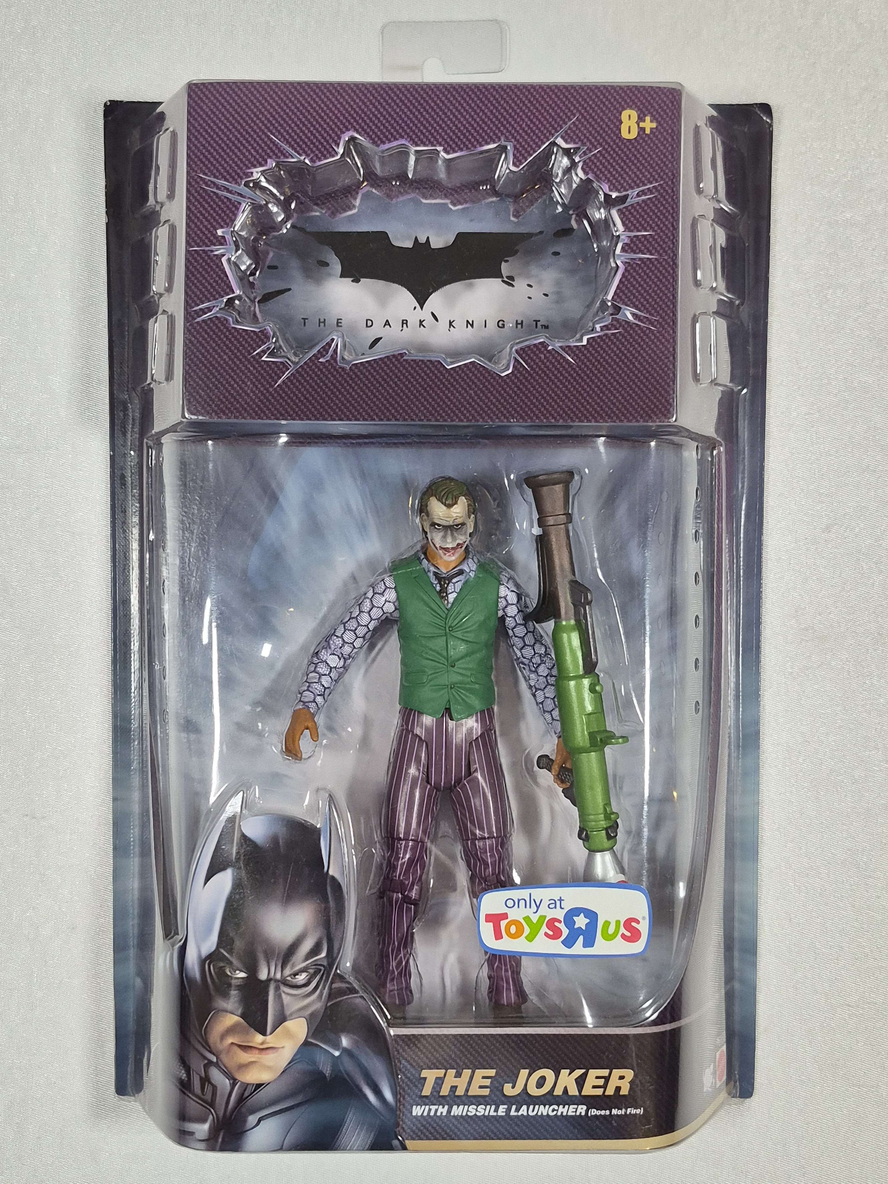 DC Comics The Dark Knight The Joker with Missile Launcher Toys R Us Exclusive