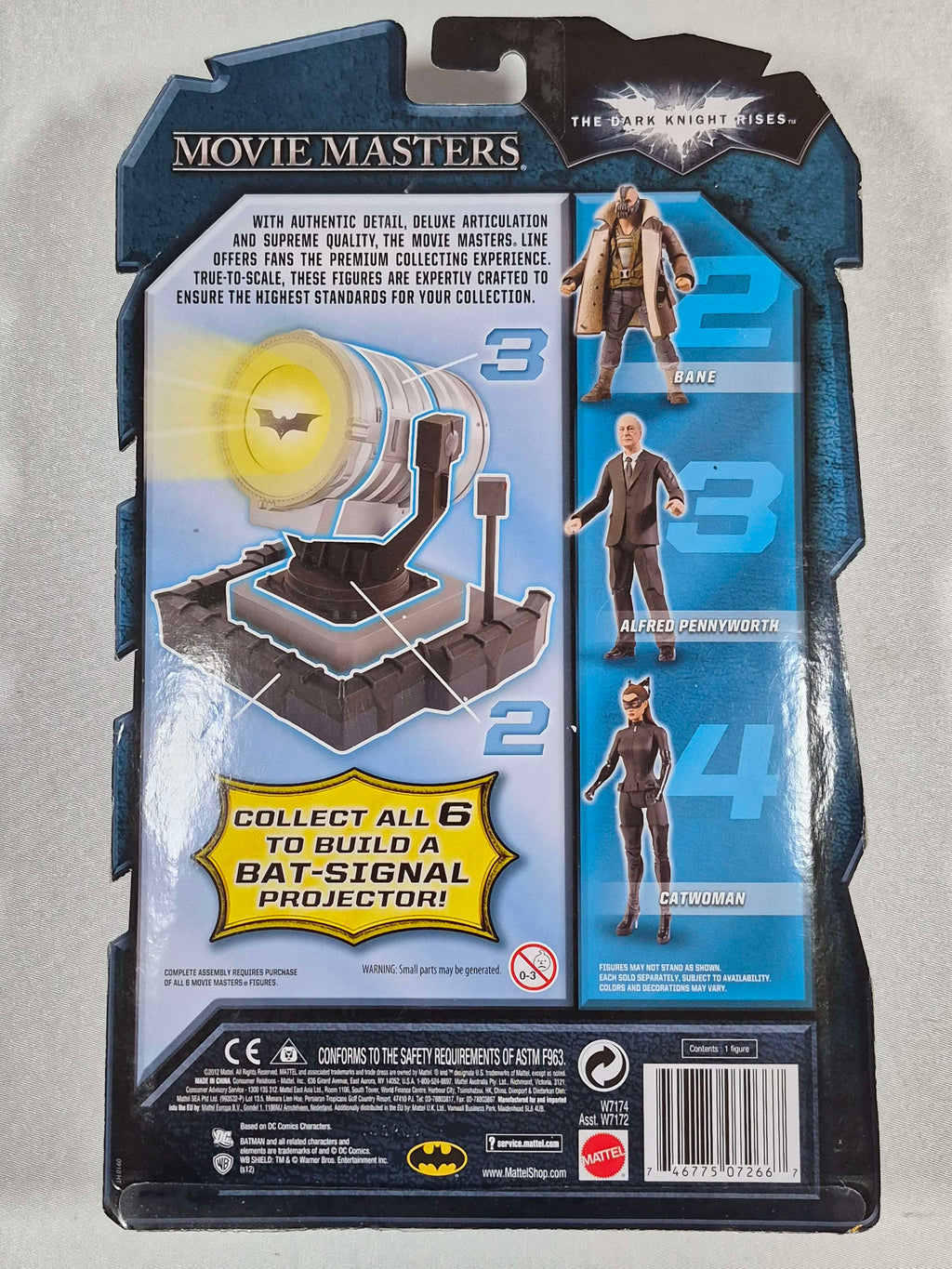 Mattel The Dark Knight Rises Movie Masters Catwoman Goggles Up Variant