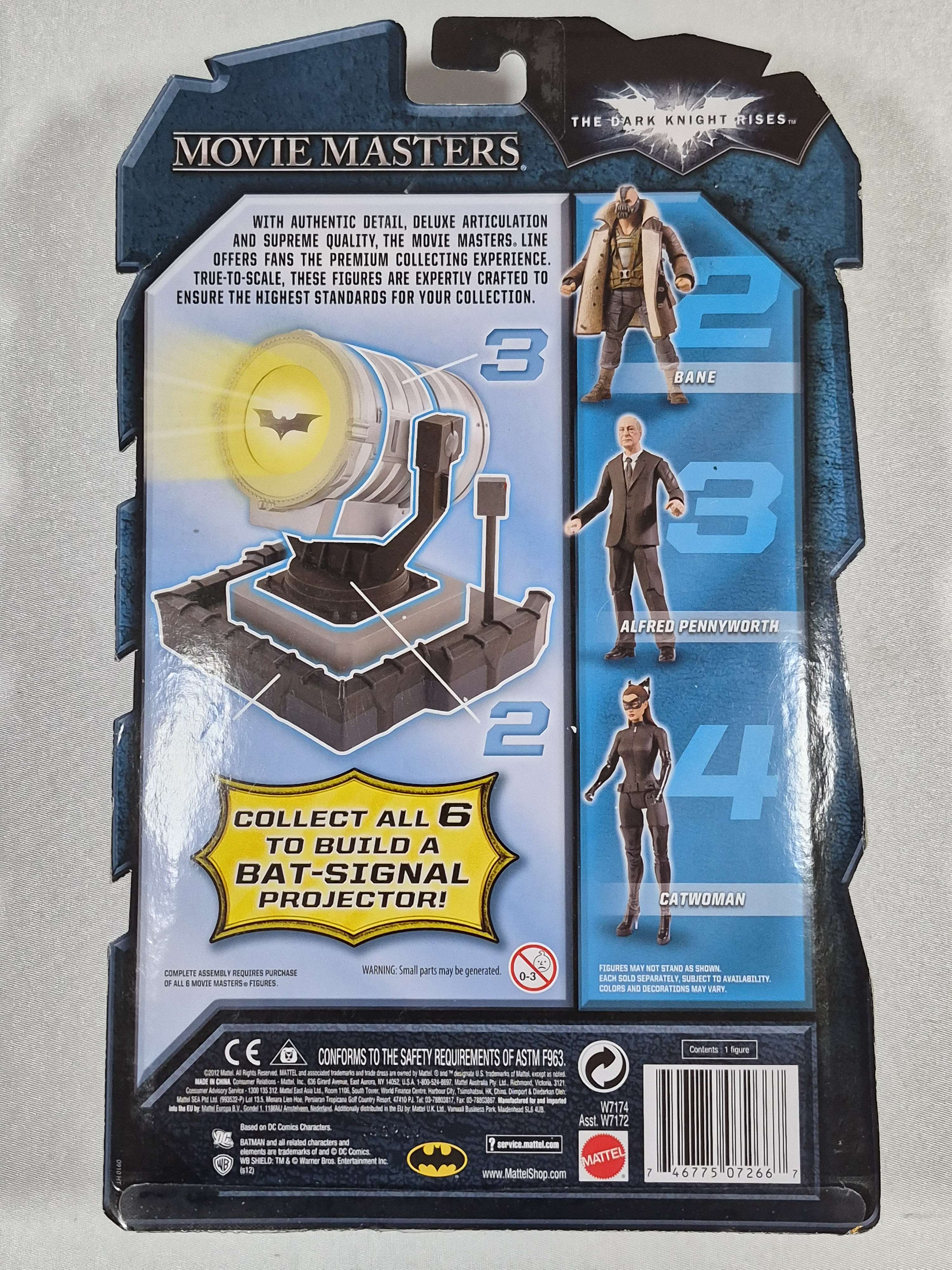 Mattel The Dark Knight Rises Movie Masters Catwoman Goggles Up Variant