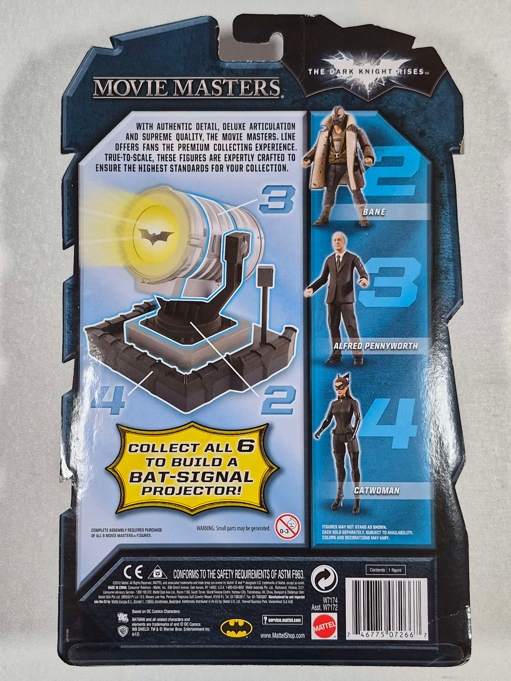 Mattel The Dark Knight Rises Movie Masters Catwoman Goggles Down Variant