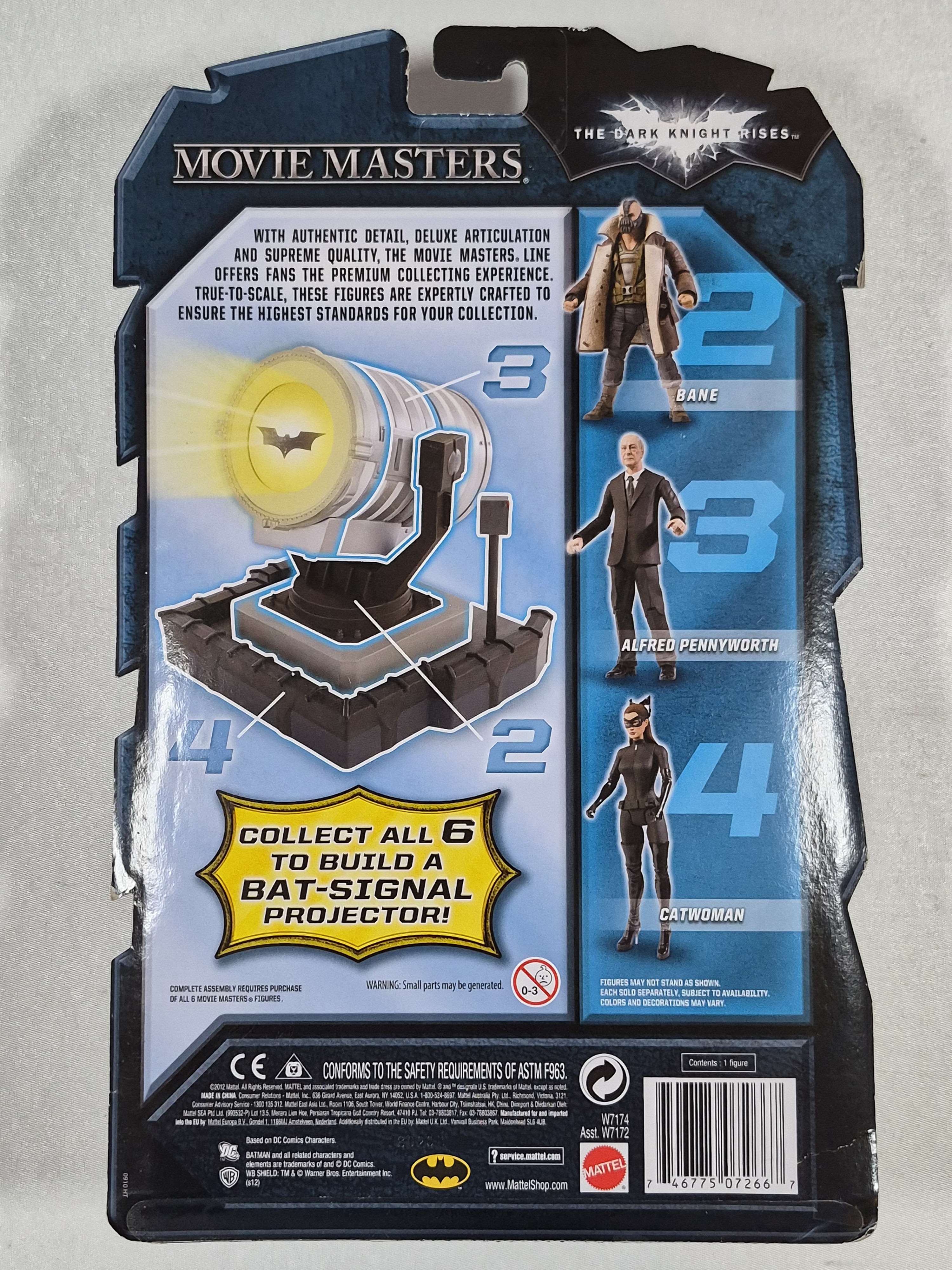 Mattel The Dark Knight Rises Movie Masters Catwoman Goggles Down Variant