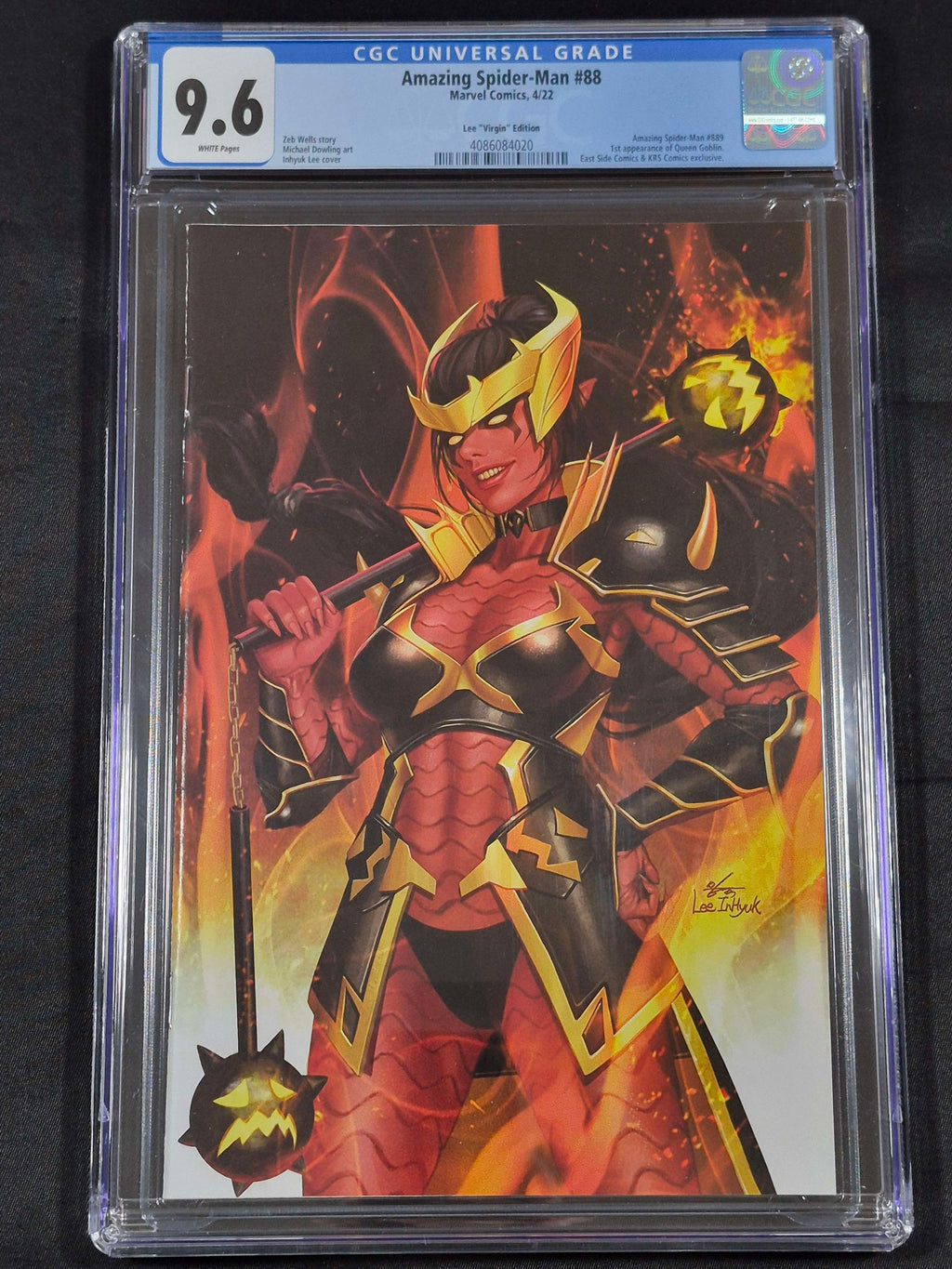 Amazing Spider-Man #88 CGC 9.6 Lee Virgin Edition 1st Appearance of Queen Goblin
