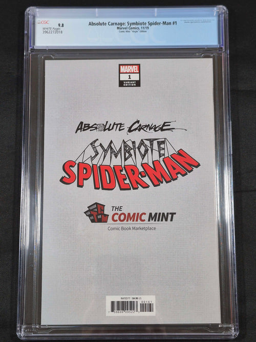 Absolute Carnage: Symbiote Spider-Man #1 CGC 9.8 Comic Mint Virgin Edition