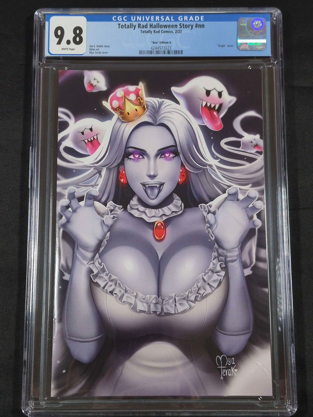 Totally Rad Halloween Story CGC 9.8 Boo Virgin Edition A Mya Terak