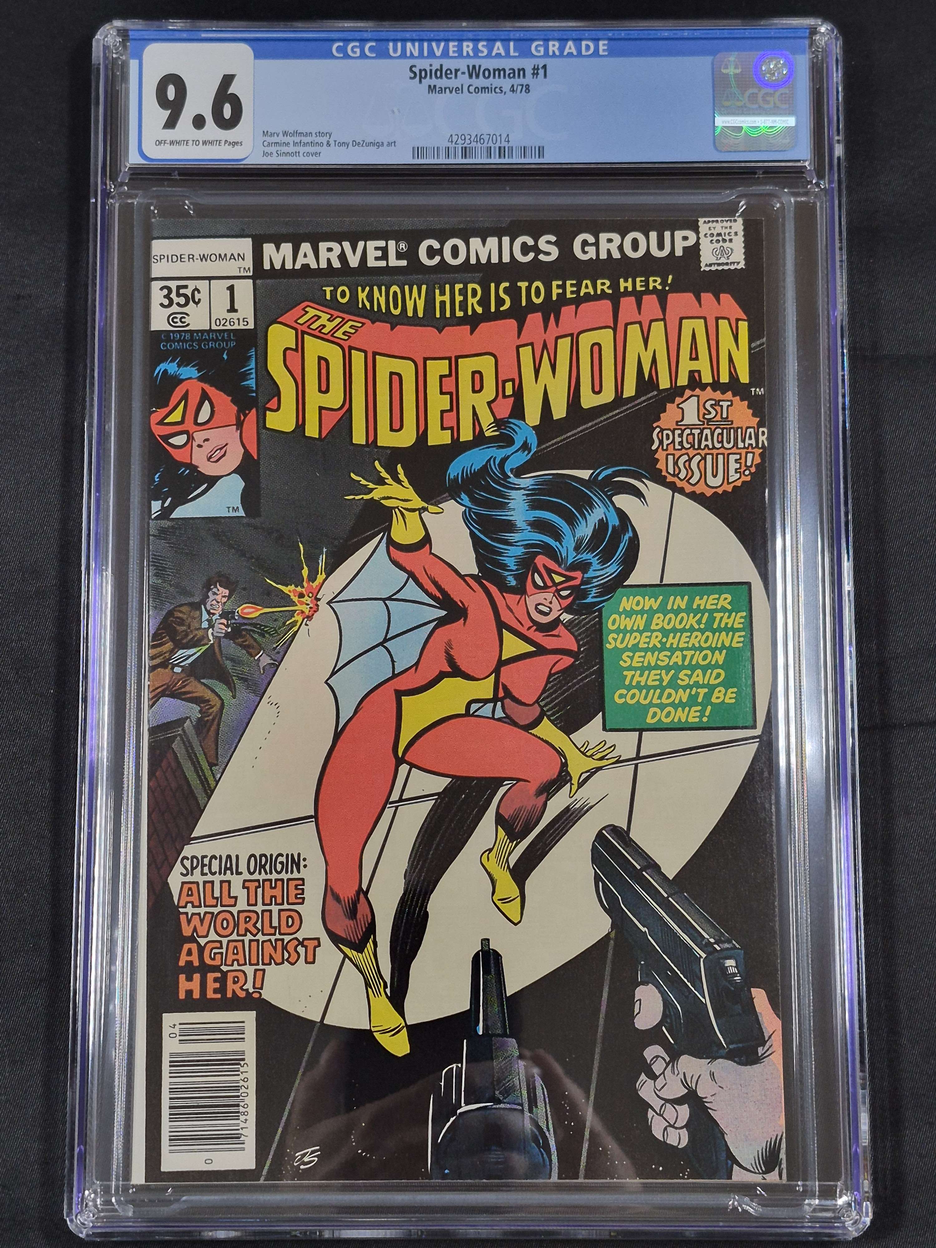 Spider-Woman #1 CGC 9.6 1st Solo Title